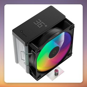 Ocypus Gamma A40 ARGB Digital 100 mm Single Tower CPU Cooler, Black