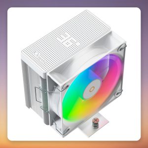 Ocypus Gamma A40 ARGB Digital 100 mm Single Tower CPU Cooler, White