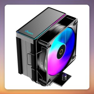 Ocypus Gamma A40 ARGB 100 mm Single Tower CPU Cooler, Black, 200W TDP