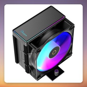 Ocypus Gamma A40 ARGB 100 mm Single Tower CPU Cooler, Black, 200W TDP