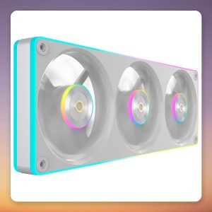 Ocypus Sigma F36 ARGB 3x 120 mm PWM Fan Triple Pack, White