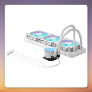 Fractal Design Radius 360 RGB White 360 mm AIO Liquid CPU Cooler