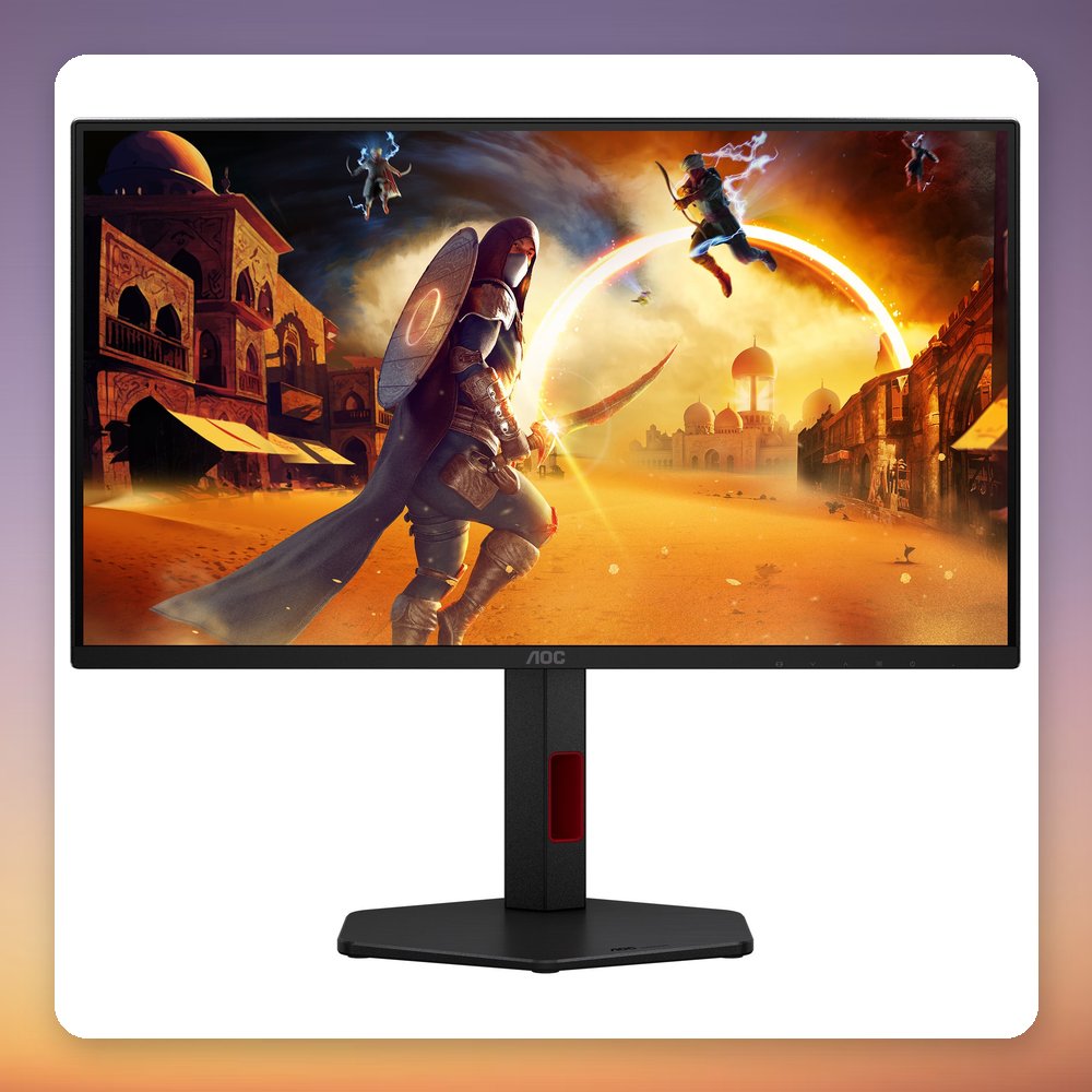 AOC AGON 25G4ZR 24.5" Full HD Fast IPS 240Hz Gaming Monitor, Black – image 3