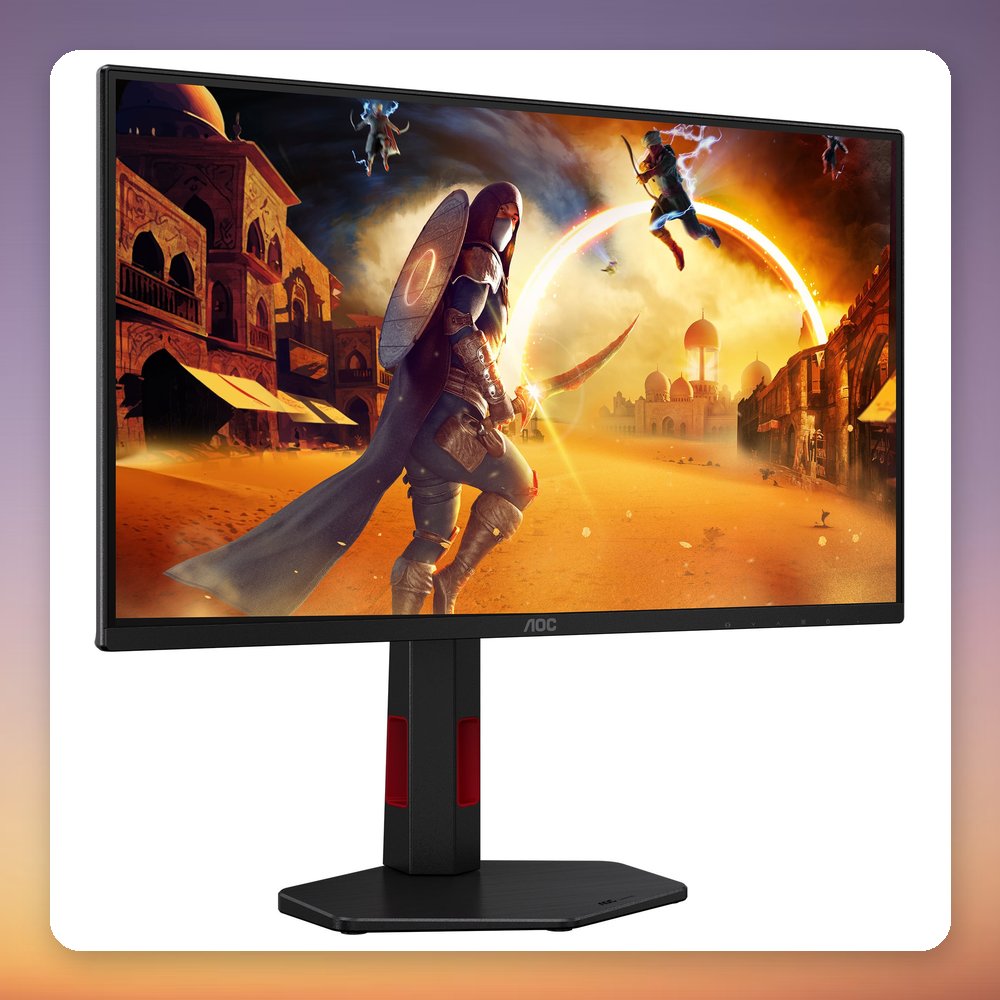 AOC AGON 25G4ZR 24.5" Full HD Fast IPS 240Hz Gaming Monitor, Black – image 4