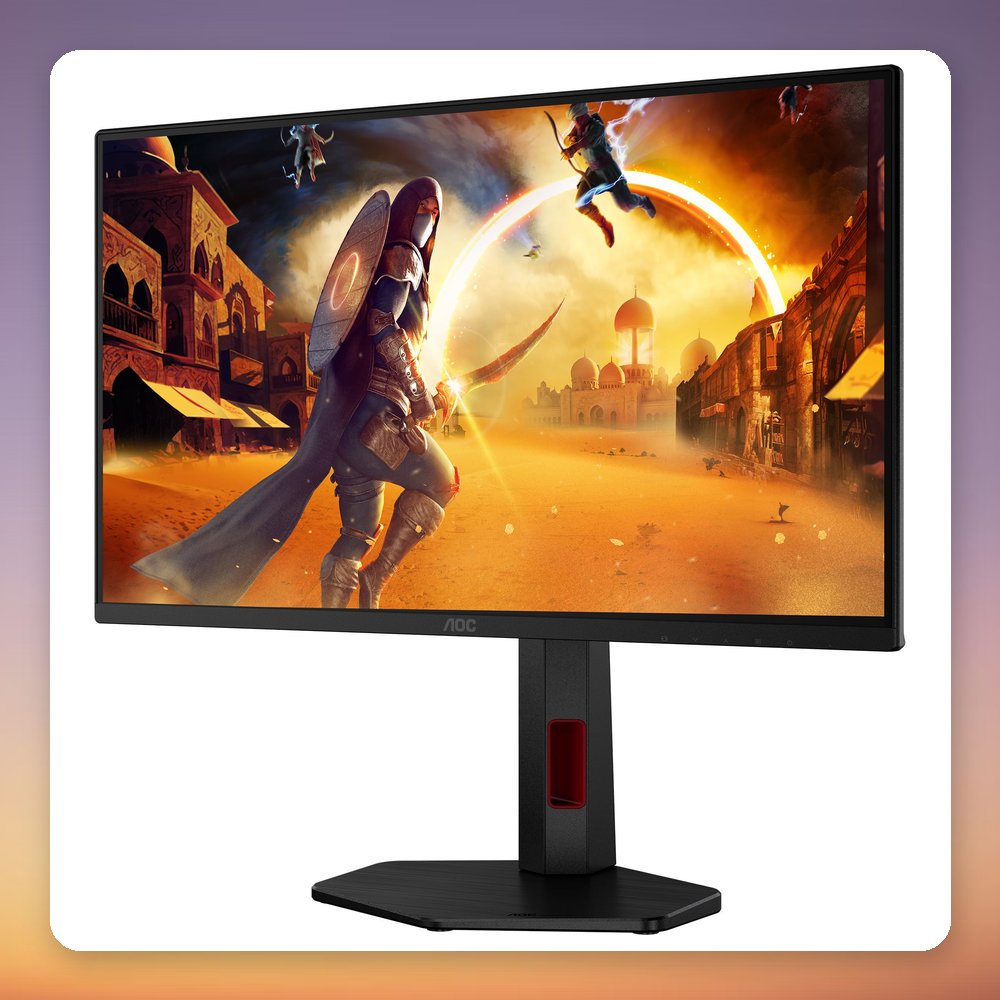 AOC AGON 25G4ZR 24.5" Full HD Fast IPS 240Hz Gaming Monitor, Black – image 6