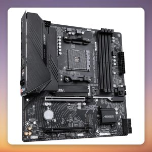 GigaByte B550M X AORUS ELITE WIFI7 AM4 Micro-ATX Motherboard, DDR4, Wi-Fi 7