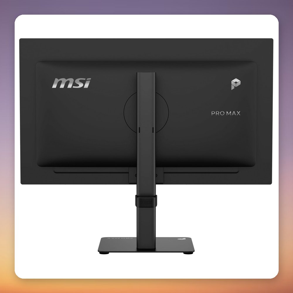 MSI PRO MAX 271QPX14G 27" WQHD QD-OLED Monitor, 144 Hz, USB-C, Black – image 6