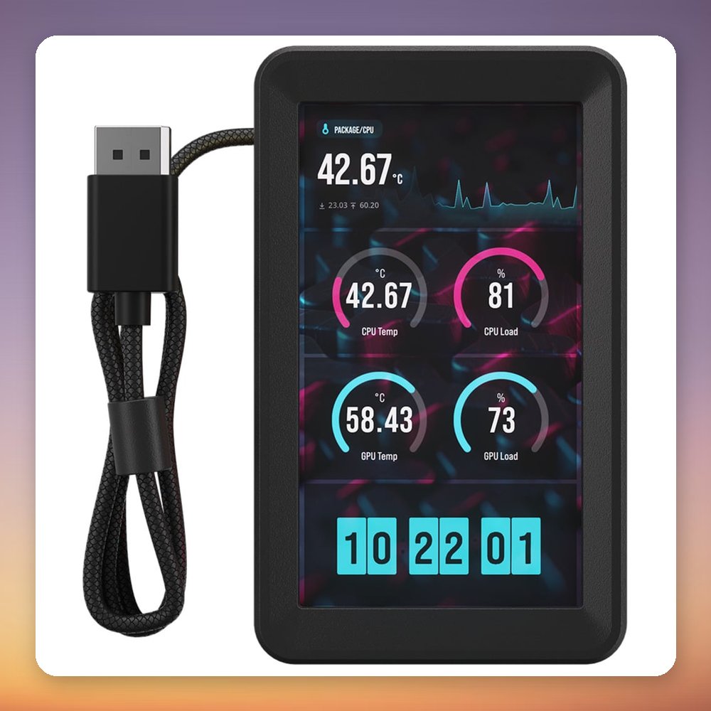 Corsair iCUE LINK 5" LCD Screen Module 720x1280 IPS for TITAN II RX / TITAN RX AIO – image 2