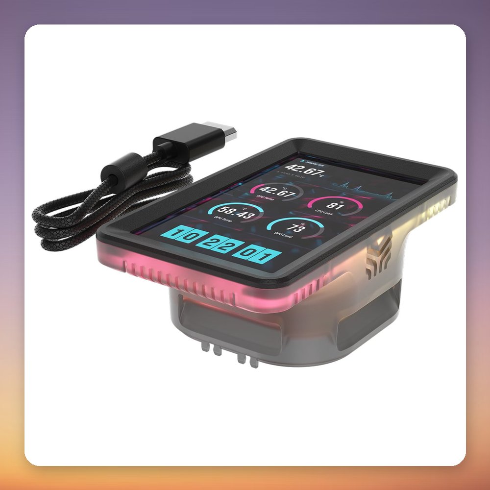 Corsair iCUE LINK 5" LCD Screen Module 720x1280 IPS for TITAN II RX / TITAN RX AIO – image 3