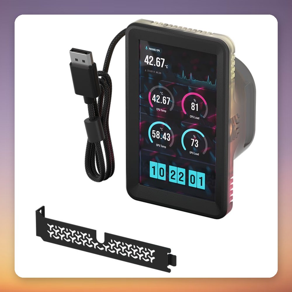 Corsair iCUE LINK 5" LCD Screen Module 720x1280 IPS for TITAN II RX / TITAN RX AIO – image 6