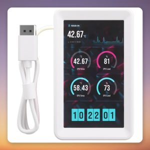 Corsair iCUE LINK 5-Inch LCD Screen Module, White, for TITAN II RX and TITAN RX AIO Coolers