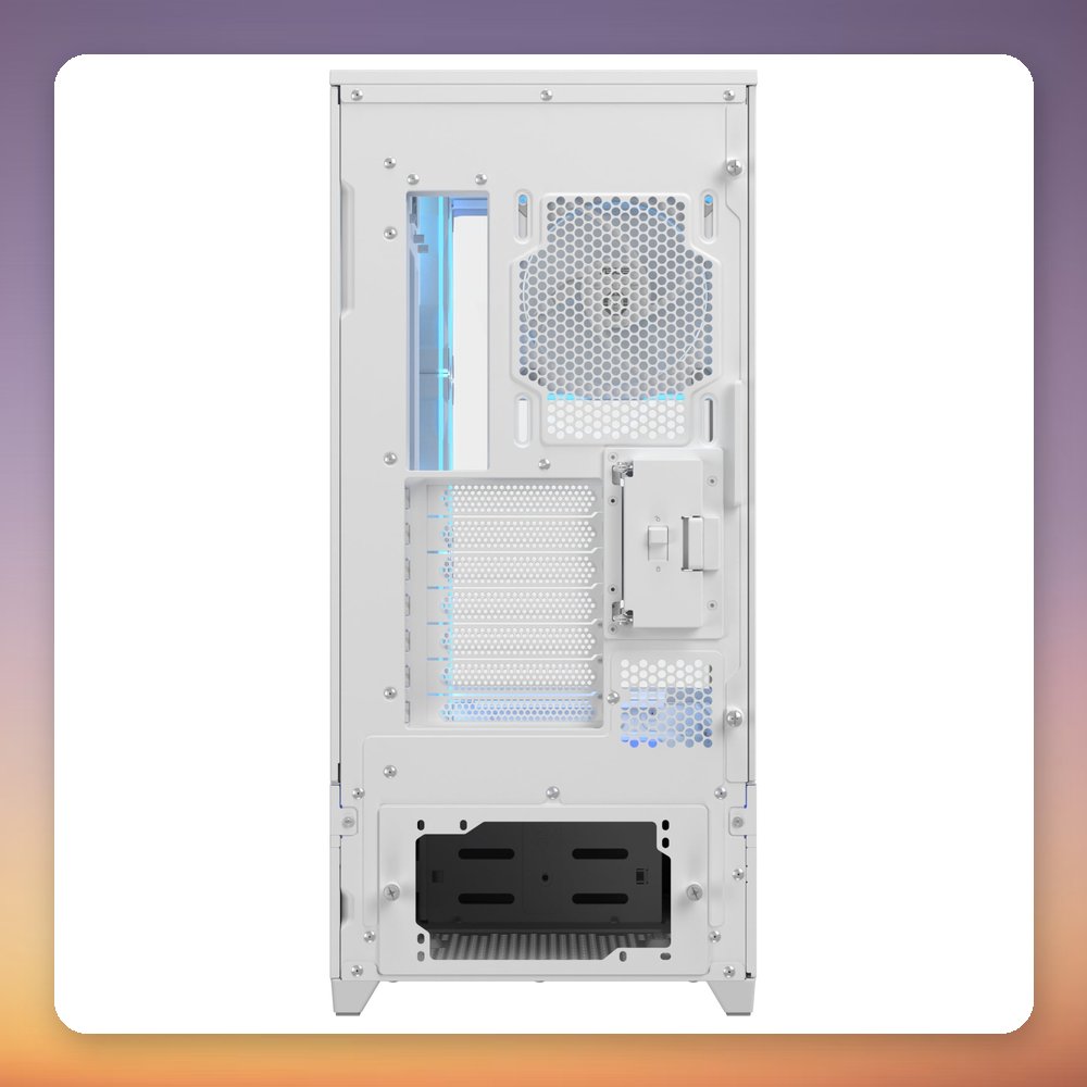 Asus Prime AP304 ARGB Midi-Tower Case, ATX, White, Tempered Glass – image 6