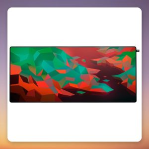 Cherry XTRFY GP5 Litus XL Gaming Mouse Mat 920 x 400 mm, Red/Green