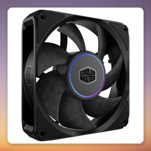 Cooler Master MasterFan M120 ARGB 120 mm PWM Fan, Black, Single Pack