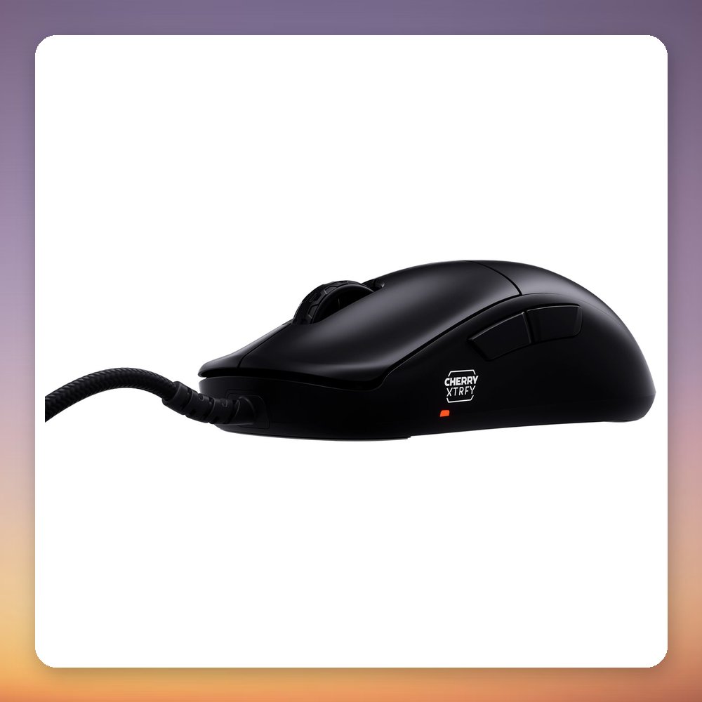 Cherry XTRFY M42V2 45 g Wired Gaming Mouse, PixArt PAW3327, 6200 DPI, Black – image 2