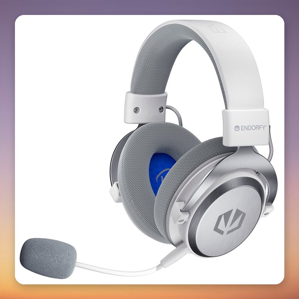 Endorfy Viro Infra Wireless Gaming Headset, Onyx White, 2.4 GHz/Bluetooth/USB-C/3.5 mm – image 3