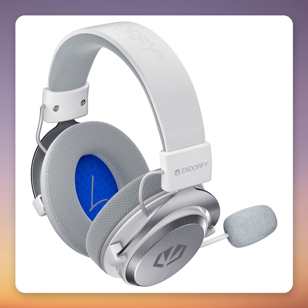 Endorfy Viro Infra Wireless Gaming Headset, Onyx White, 2.4 GHz/Bluetooth/USB-C/3.5 mm – image 4