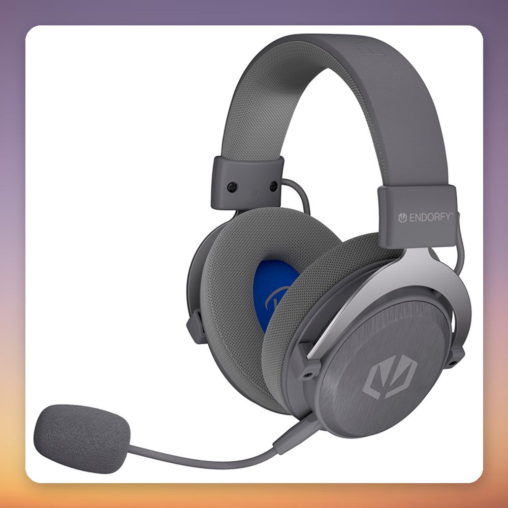ENDORFY VIRO Infra Wireless Alt Gray Gaming Headset, 2.4 GHz, Bluetooth, USB-C – image 3