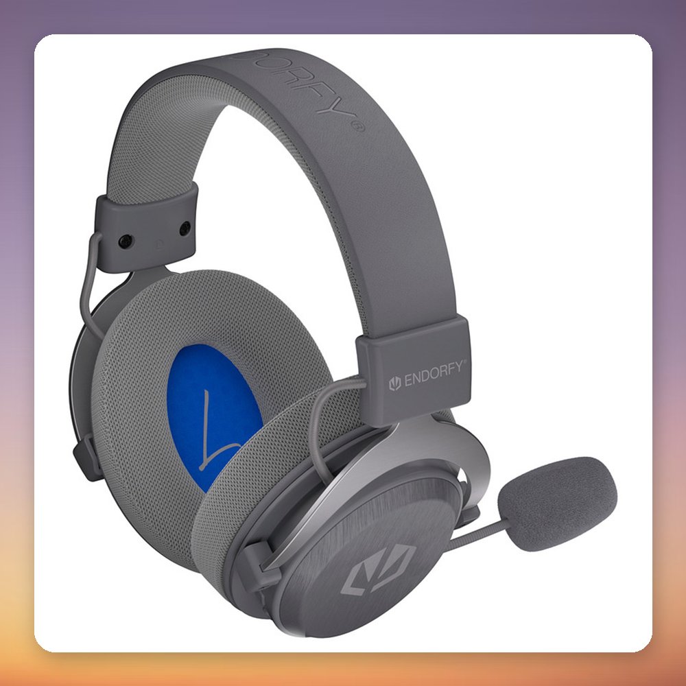 ENDORFY VIRO Infra Wireless Alt Gray Gaming Headset, 2.4 GHz, Bluetooth, USB-C – image 4