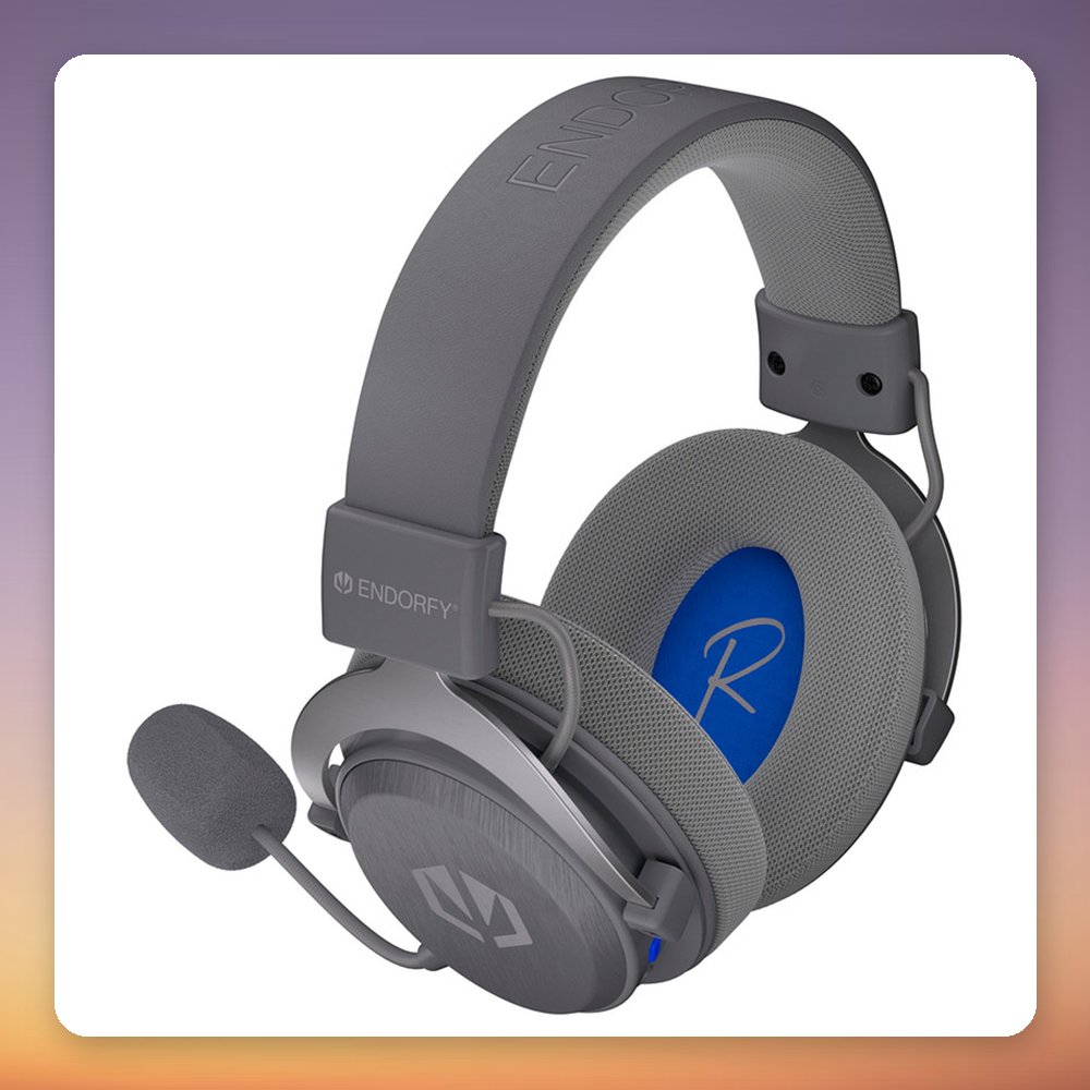 ENDORFY VIRO Infra Wireless Alt Gray Gaming Headset, 2.4 GHz, Bluetooth, USB-C – image 6
