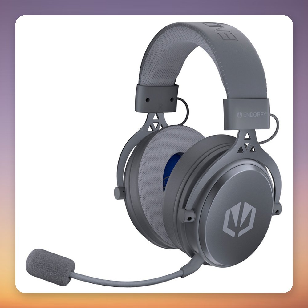 ENDORFY VIRO Wireless Alt Gray Gaming Headset, 2.4 GHz USB Dongle + Bluetooth + 3.5 mm, ENC Mic – image 3