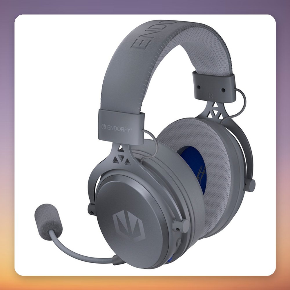ENDORFY VIRO Wireless Alt Gray Gaming Headset, 2.4 GHz USB Dongle + Bluetooth + 3.5 mm, ENC Mic – image 6