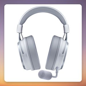 ENDORFY VIRO Wireless Onyx White Gaming Headset, 2.4 GHz + Bluetooth, 53 mm Drivers