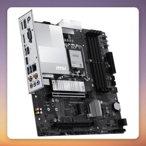 MSI PRO B860M-P WIFI6E Intel B860 LGA 1851 µATX Motherboard, DDR5, Wi-Fi 6E