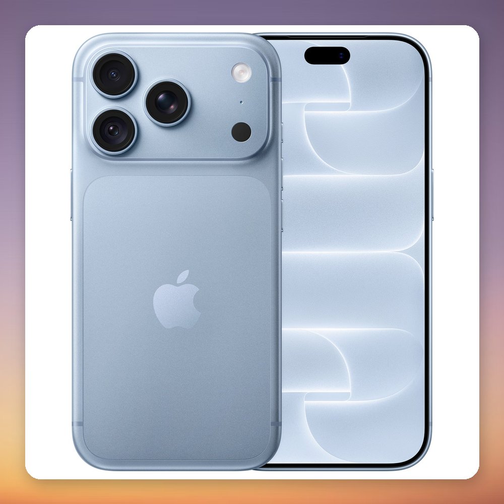 Apple iPhone 18 Pro 512 GB DEP, 6.3" OLED 120 Hz, A20 Pro, 5G, Light Blue