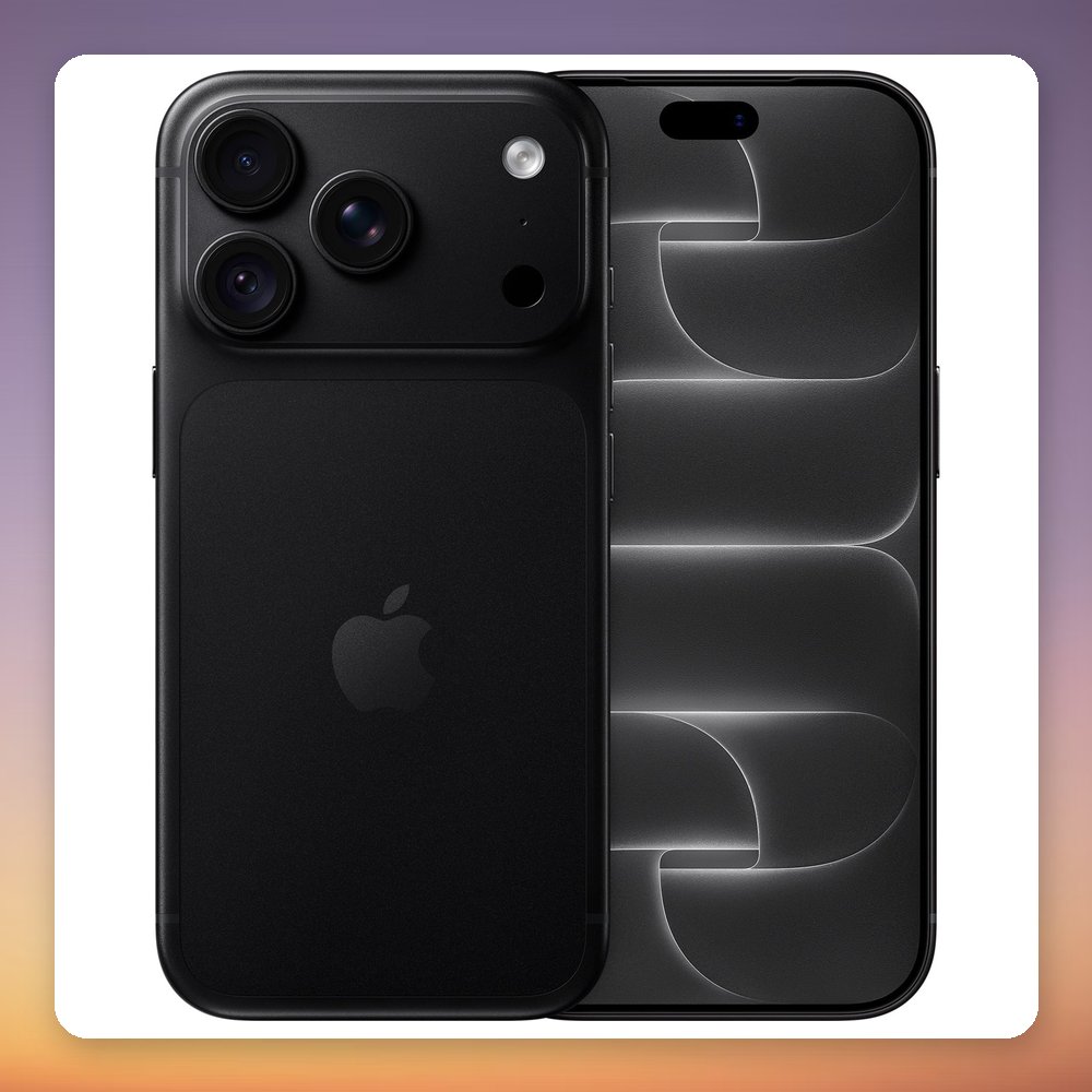 Apple iPhone 18 Pro 1 TB 6.3" OLED 120 Hz 5G, Black, DEP, iOS