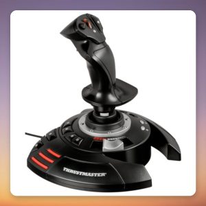 Thrustmaster T.Flight Stick X USB Flight Joystick, Black/Red, PC & PS3