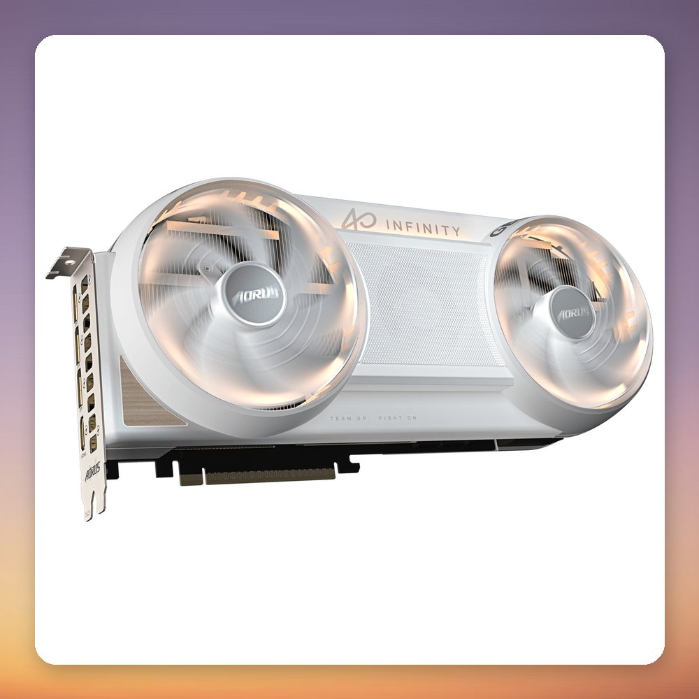 GigaByte AORUS GeForce RTX 5080 INFINITY WOOD 16 GB GDDR7 Graphics Card – image 2