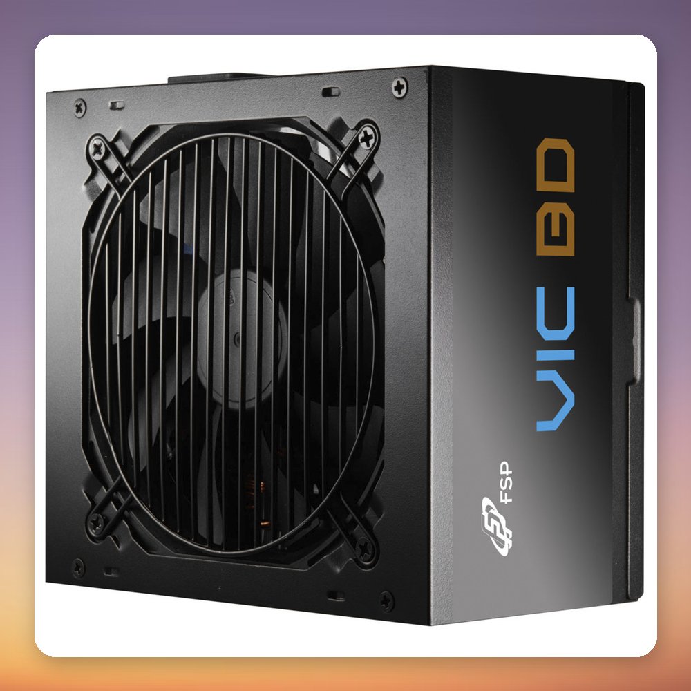 Fortron VIC BD 550W 80 PLUS Bronze ATX 3.1 Non-Modular PSU, Black – image 3