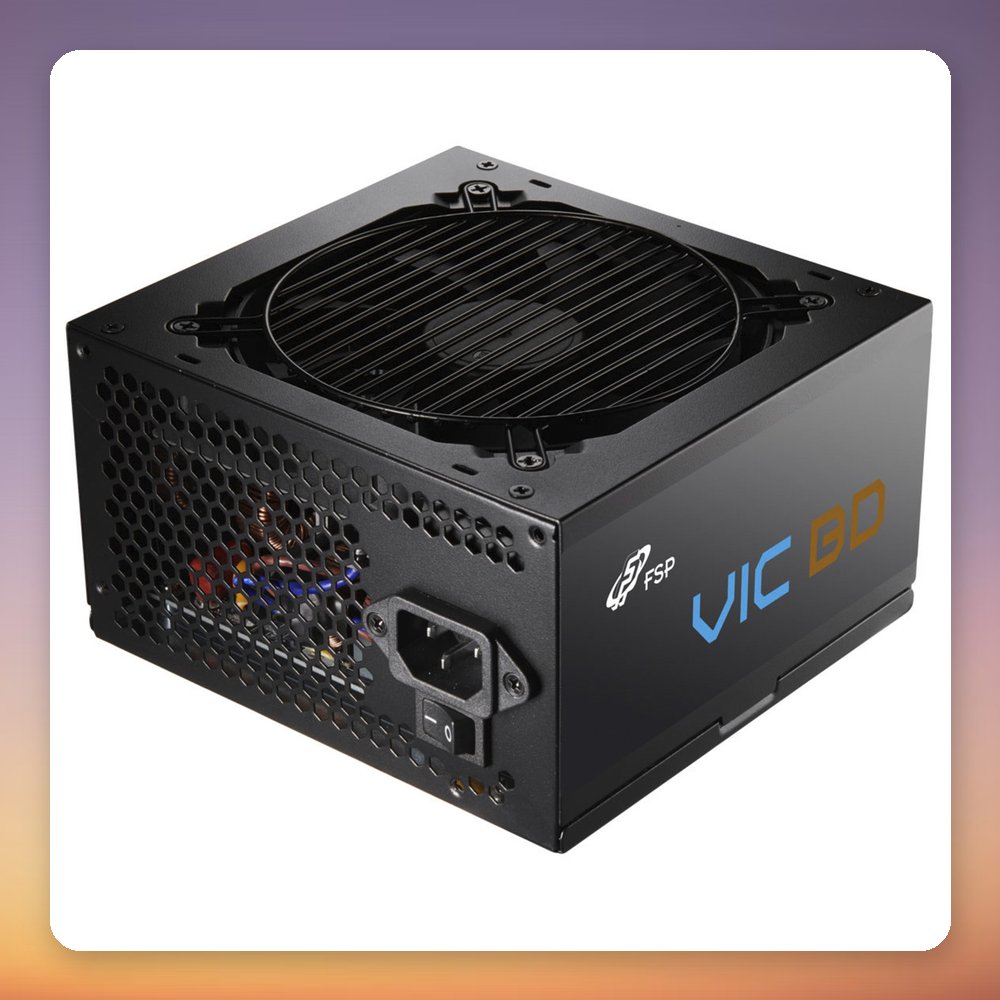 Fortron VIC BD 750W 80 PLUS Bronze ATX 3.1 Non-Modular PSU, Black