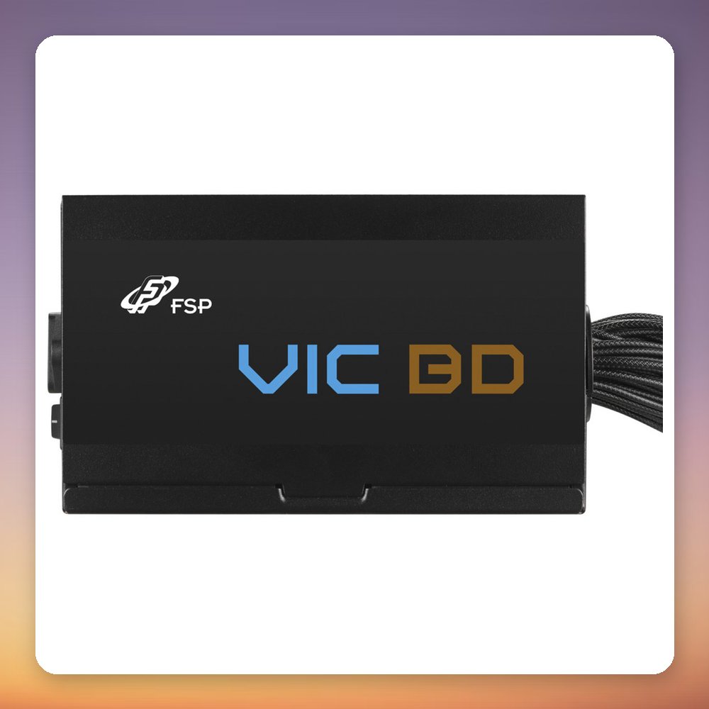Fortron VIC BD 750W 80 PLUS Bronze ATX 3.1 Non-Modular PSU, Black – image 6
