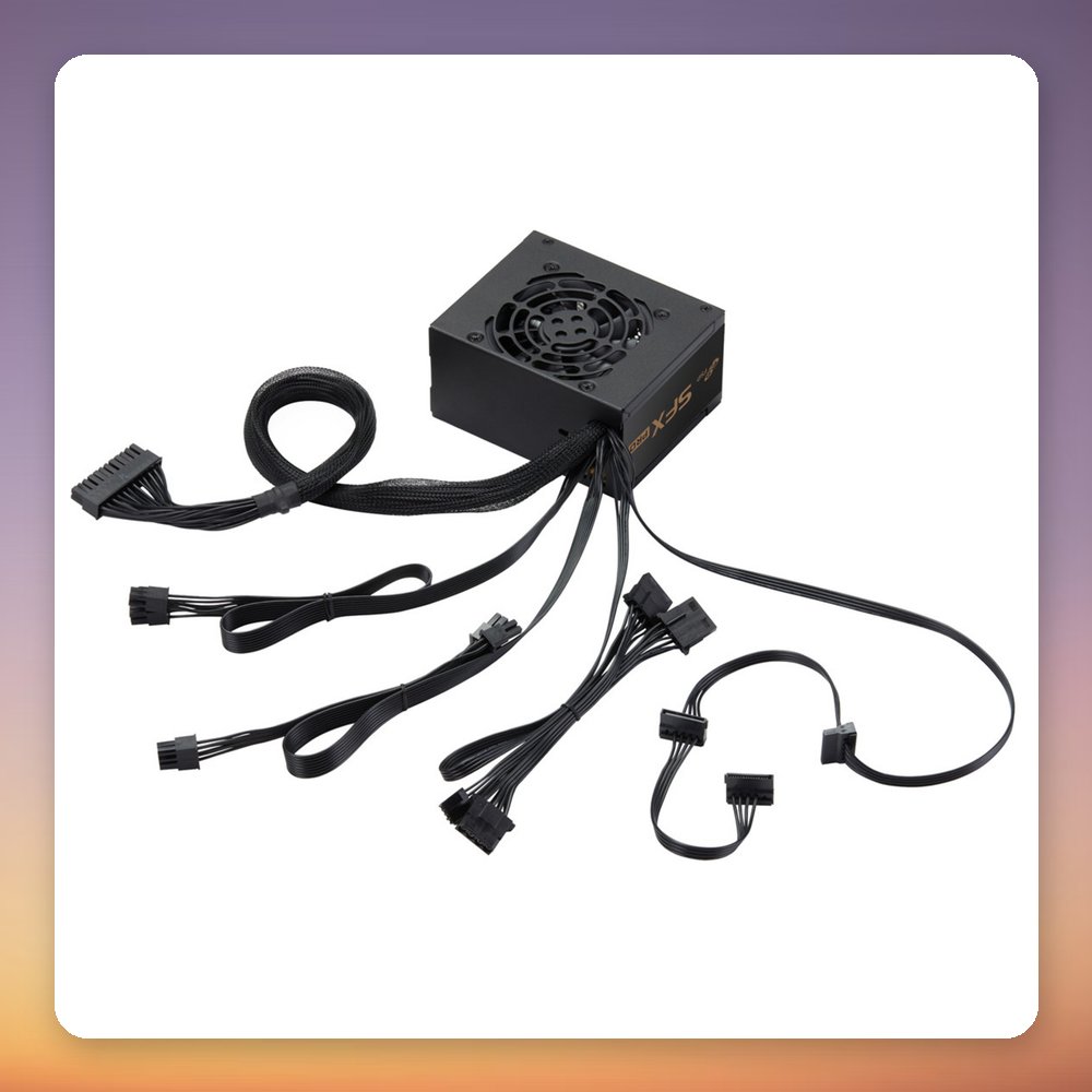 Fortron SFX PRO 450W 80 PLUS Bronze SFX PSU, Black – image 4