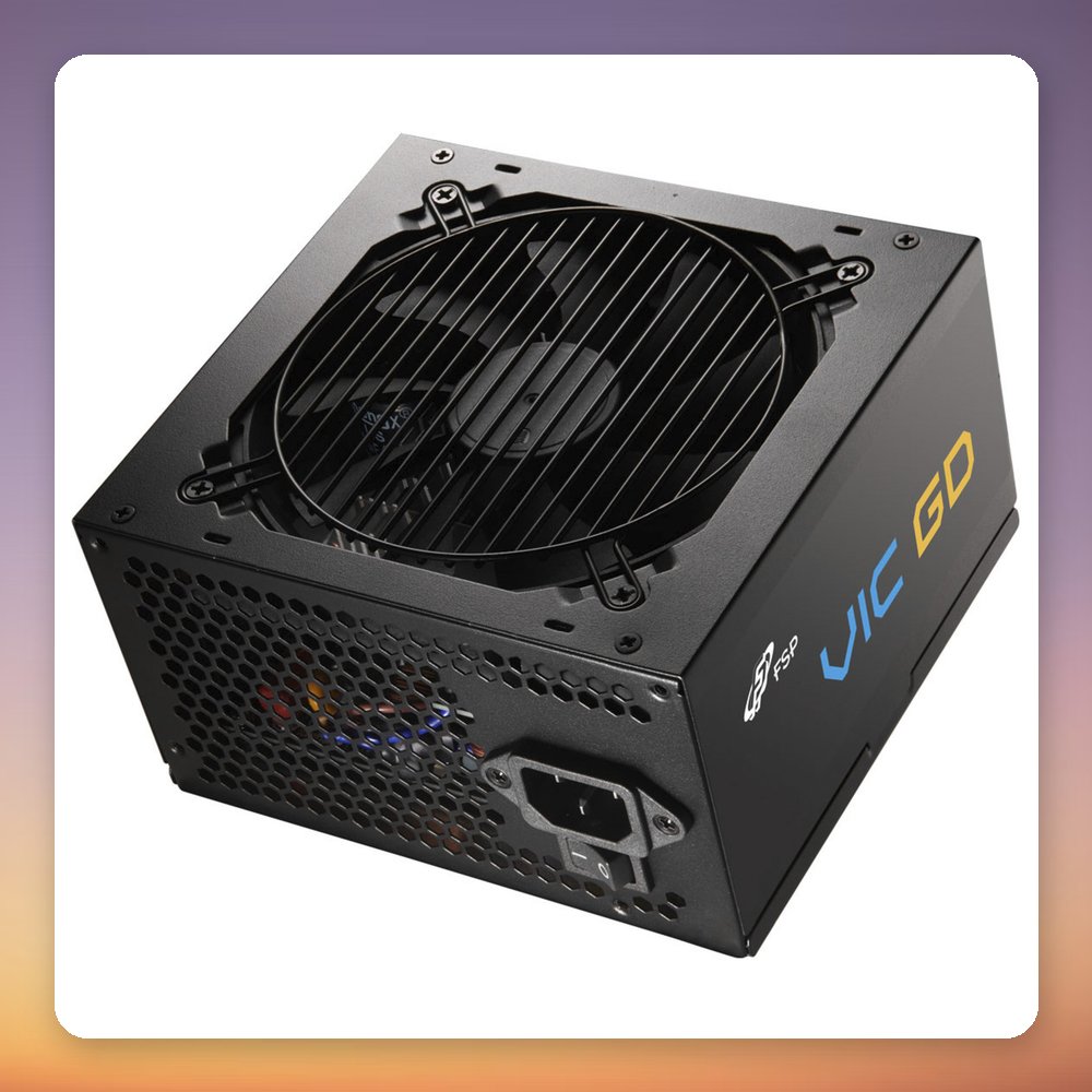 Fortron VIC GD 650W 80 PLUS Gold ATX 3.1 Non-Modular PSU, Black – image 2