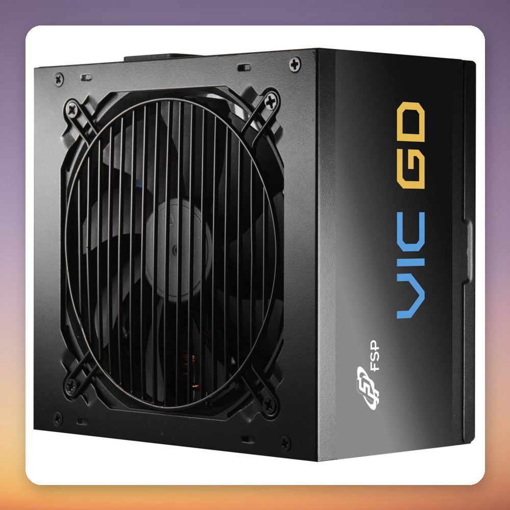 Fortron VIC GD 650W 80 PLUS Gold ATX 3.1 Non-Modular PSU, Black – image 3