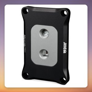 Thermal Grizzly Mycro Pro Stainless Steel AMD AM4/AM5 CPU Water Block, Black/Silver