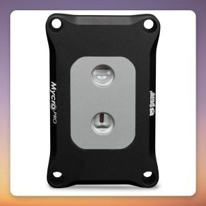 Thermal Grizzly Mycro Pro Stainless Steel AMD AM4/AM5 CPU Water Block, Black/Silver