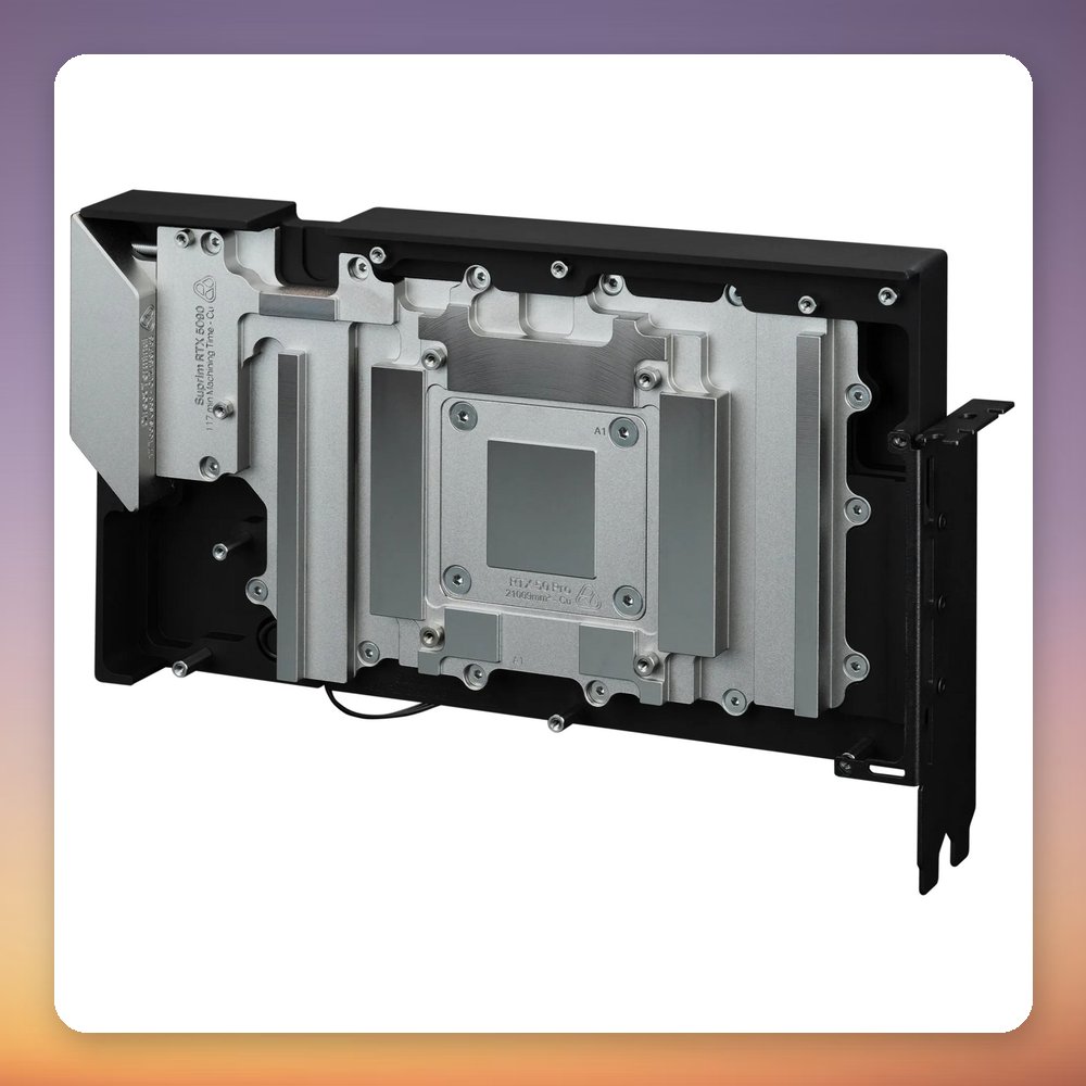 Thermal Grizzly DeltaMate GPU Block for MSI RTX 5090 Suprim, Black/Silver – image 4