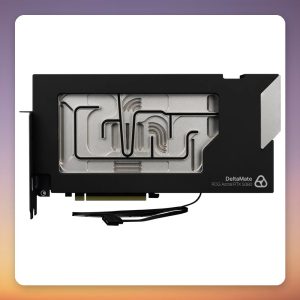Thermal Grizzly DeltaMate GPU Water Block for ASUS ROG Astral RTX 5080, Black/Silver