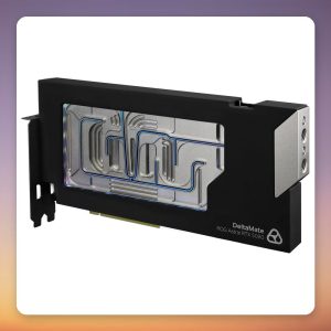Thermal Grizzly DeltaMate GPU Water Block for ASUS ROG Astral RTX 5090, Black/Silver
