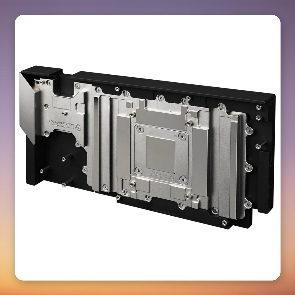 Thermal Grizzly DeltaMate GPU Water Block for ASUS ROG Astral RTX 5090, Black/Silver – image 4