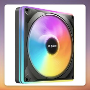 be quiet! Light Wings Pro IO 140 mm Expansion Fan, Black, ARGB, 2000 RPM