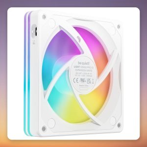 Be quiet! Light Wings Pro IO 120 mm Expansion Fan, White, ARGB, Single Pack