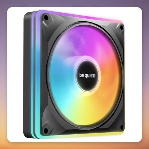 be quiet! Light Wings Pro IO 120mm Expansion ARGB Fan, Black, Single Pack