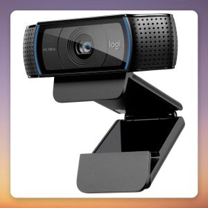 Logitech HD Pro Webcam C920 Full HD 1080p USB Webcam, Black