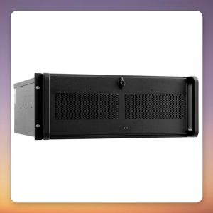Chieftec UNC-410S-B-U3-OP 4U Rack Server Case, ATX, Black, 2x 90 mm Fans