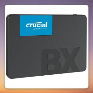 Crucial BX500 2 TB SATA SSD, 2.5", 540 MB/s Read, 720 TBW